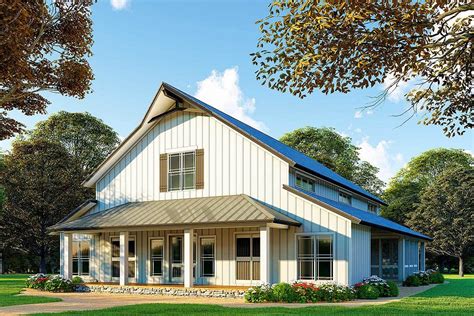 two story metal barn house plans|2 story barndo plan.